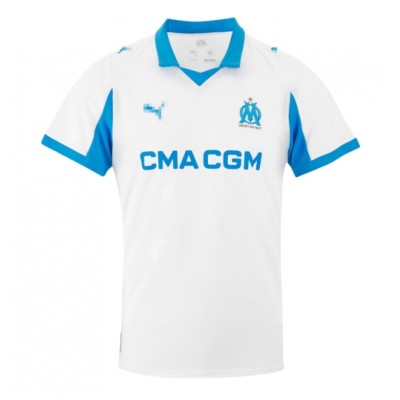 Moški Nogometni dresi Olympique de Marseille Mason Greenwood #10 Domači 2025-26 Kratek Rokav Moški Nogometni dresi Olympique de Marseille Mason Greenwood #10 Domači 2025-26 Kratek Rokav